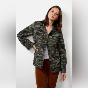 Ruby Cotton Twill Jacket- Velvet by Graham and Spencer